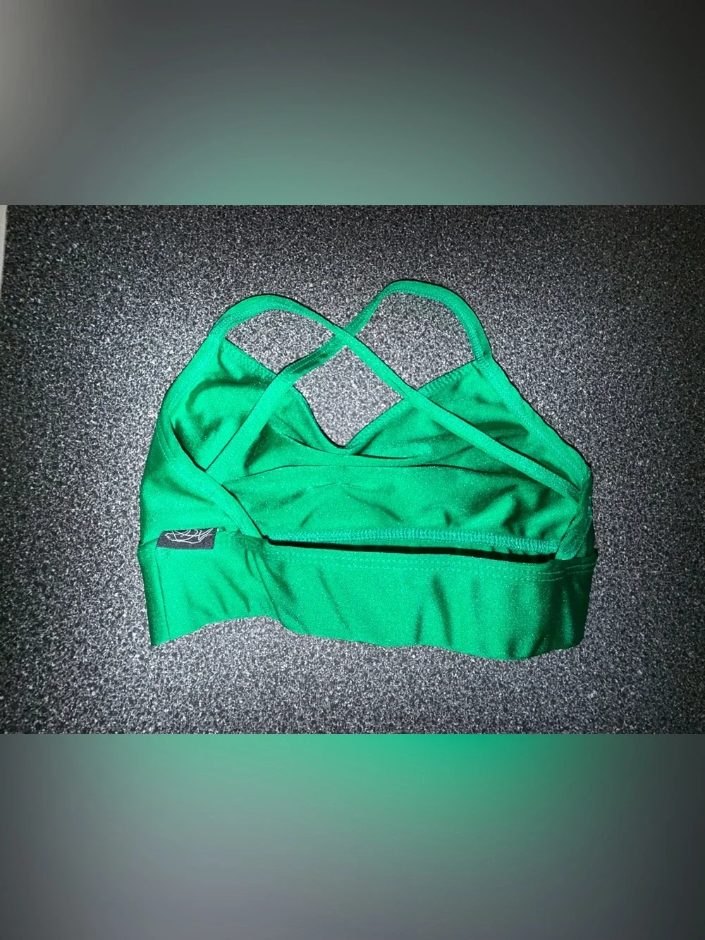 Tiger Friday Green Dance Bra Top Size Child Medium